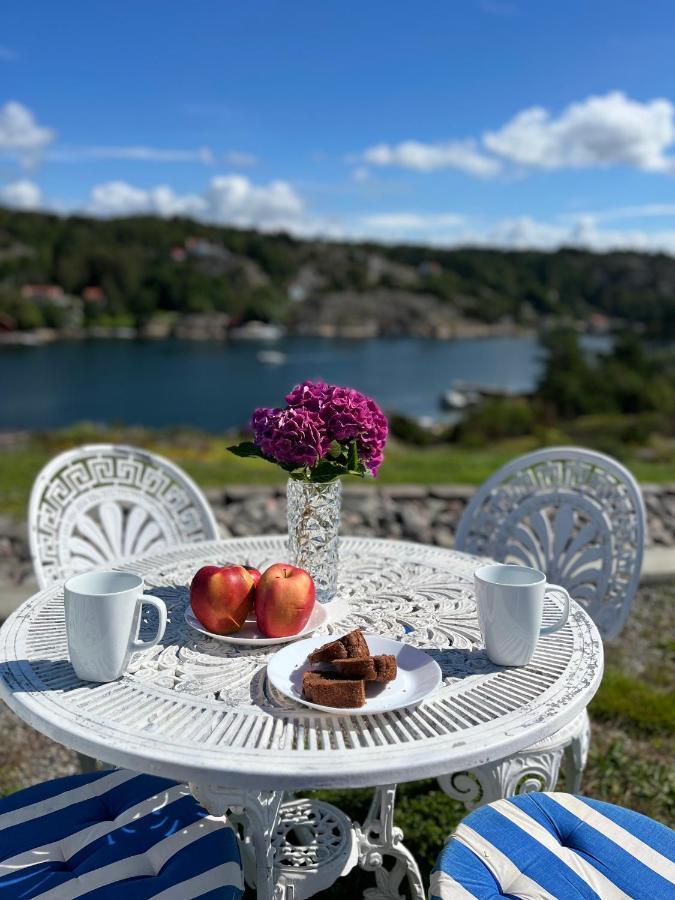 Sea View Chalet Hjalteby Bagian luar foto